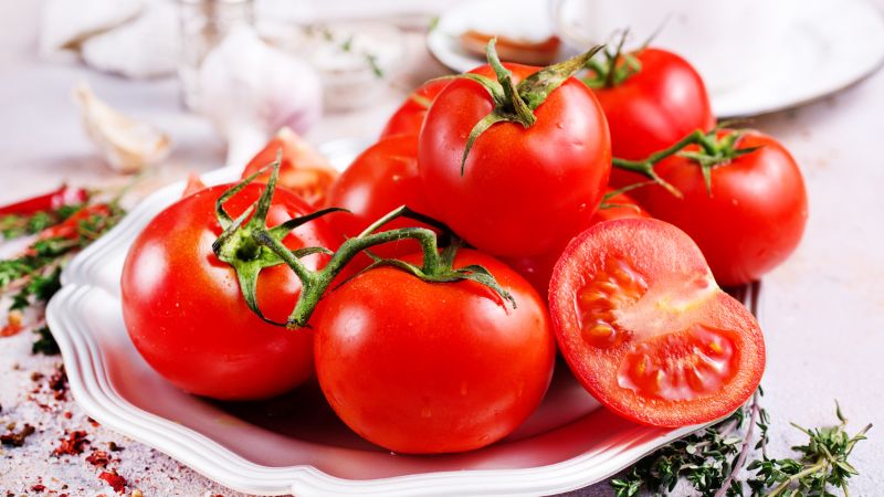 Cà chua giúp kích thích sản xuất các acid amin làm đốt cháy chất béo