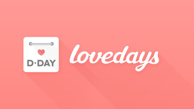 Lovedays: App đếm ngày yêu nhau